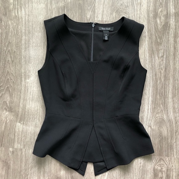 White House Black Market Tops - White House Black Market Peplum Top